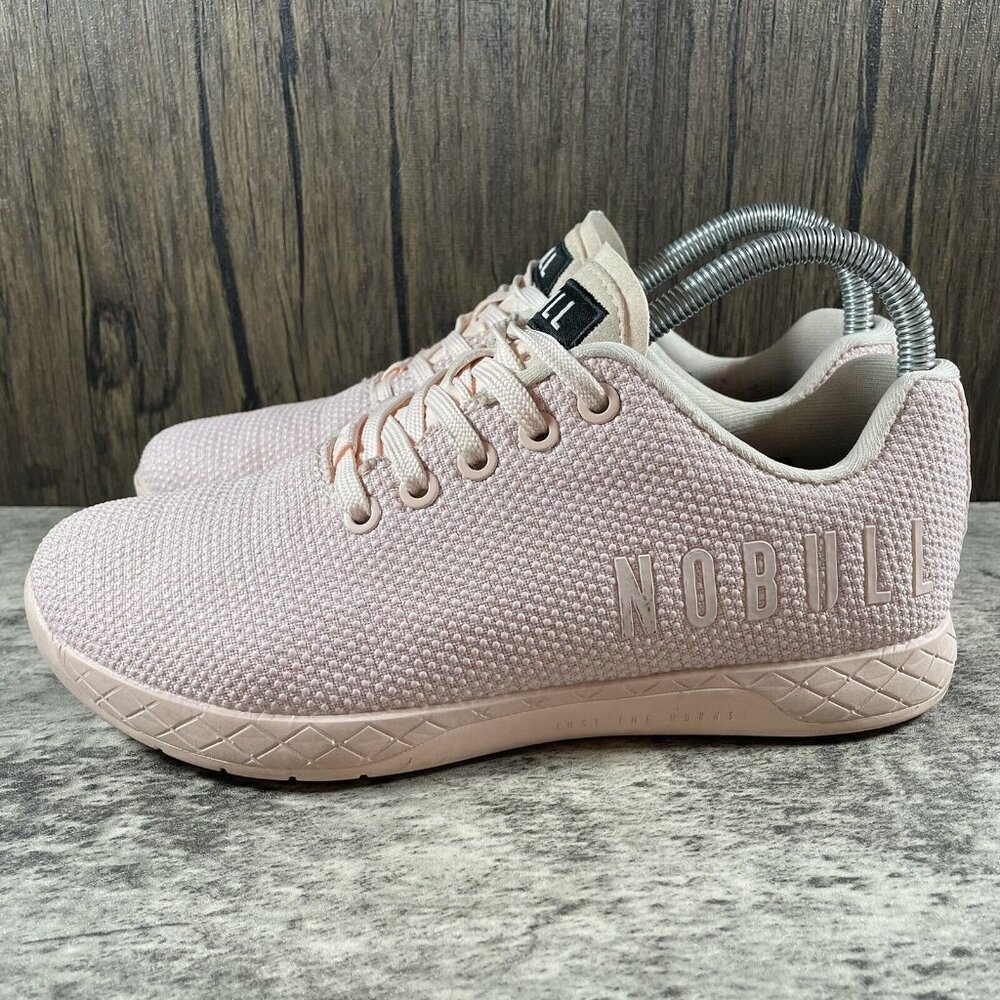 Nobull Pink Superfabric Size 7 Training Lifting C… - image 4